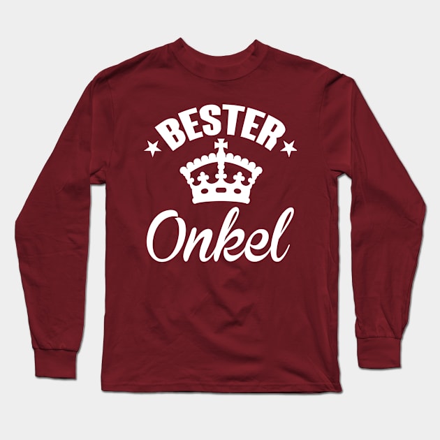 Bester Onkel (2) Long Sleeve T-Shirt by nektarinchen